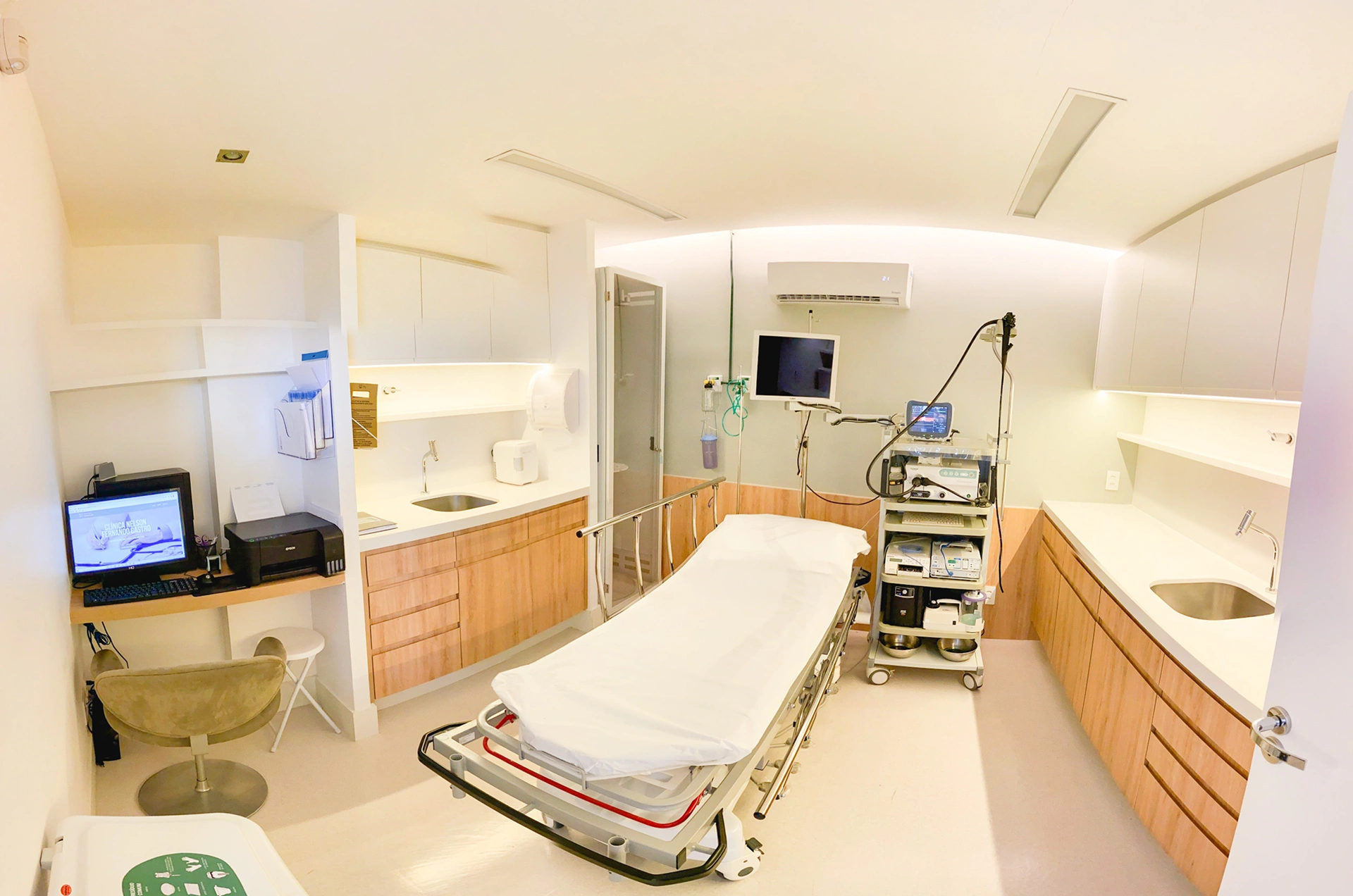 Sala de Exames - Clínica Nelson